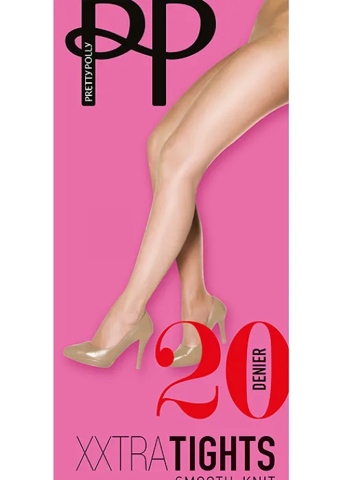 Clearance Pretty Polly Smooth Knit Tights X Large