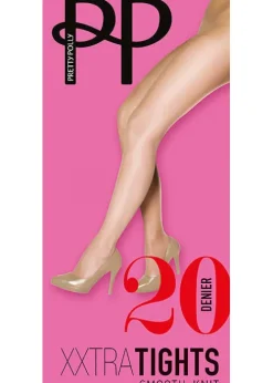New Pretty Polly Smooth Knit Tights Xx Large