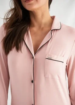 Discount Pretty You London Bamboo Nightshirt Pink