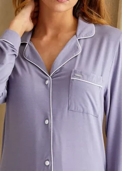 Shop Pretty You London Bamboo Nightshirt Lavender