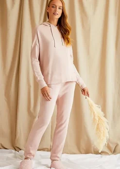 Sale Pretty You London Bamboo Leisure Joggers Rose