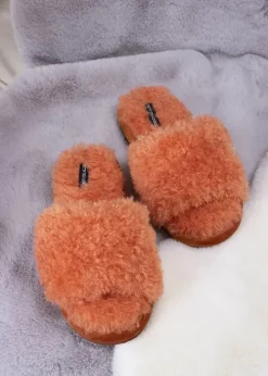 Clearance Pretty You London Candy Slippers Spice