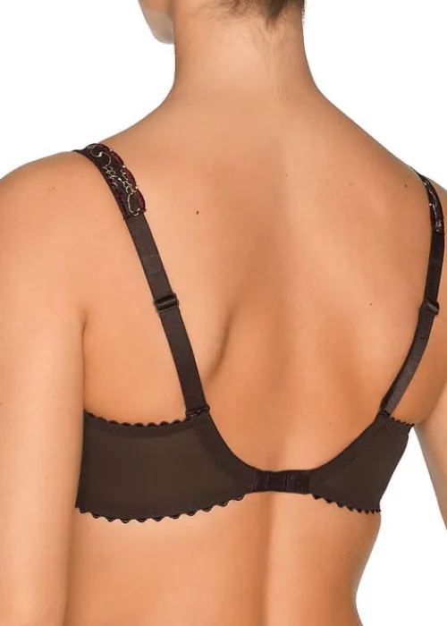 Online PrimaDonna Luxury Golden Dreams Underwired Padded Bra Wenge