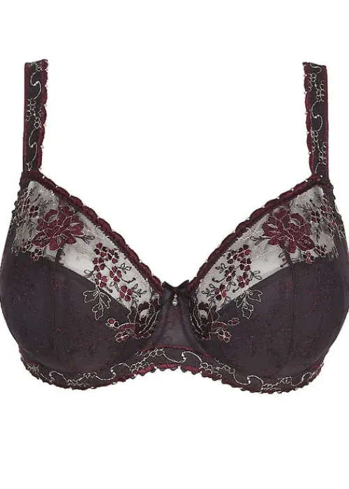 Online PrimaDonna Luxury Golden Dreams Underwired Padded Bra Wenge