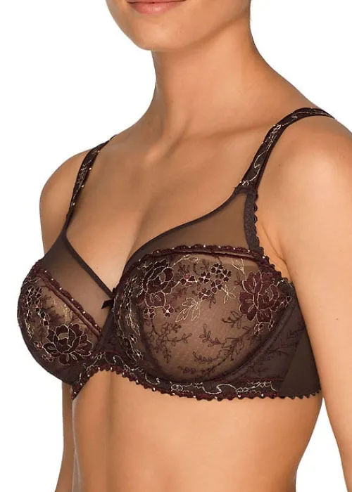 Flash Sale PrimaDonna Luxury Golden Dreams Balcony Bra Wenge