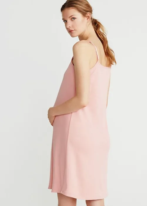 New Promise Fedra Maternity Nightgown With Straps Rosa