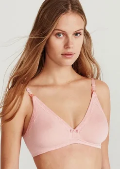 Store Promise Fedra Wireless Maternity Bra And Brief Rosa