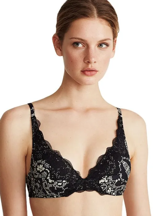 Discount Promise Luxury Nocturno Underwired Bra Black Nocturno Print