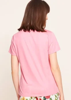 Outlet Rosch Be Happy Pink Short Sleeve Top Romantic Pink