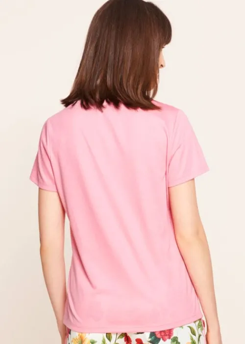 Outlet Rosch Be Happy Pink Short Sleeve Top Romantic Pink