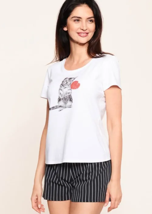 Cheap Rosch Be Happy Stripe Short Black