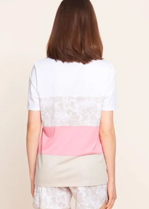Shop Rosch Pure Short Sleeve Top Colour Blocking