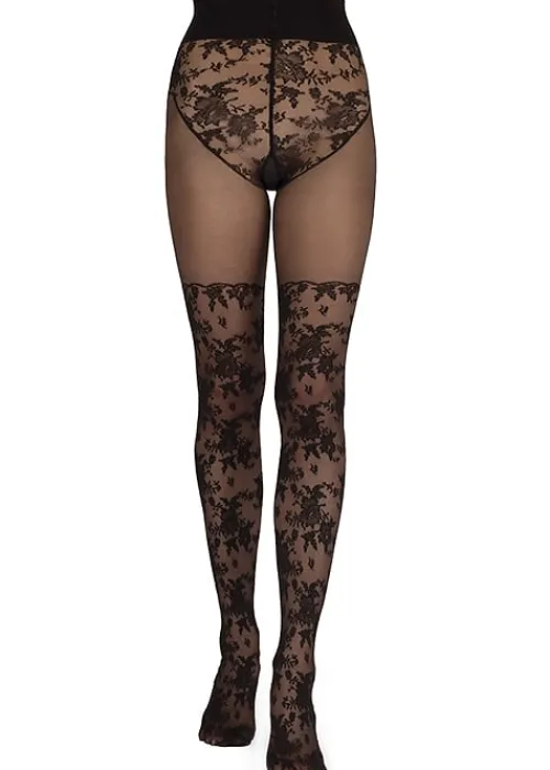 Sale Sarah Borghi Amelie Over The Knee Tights Nero