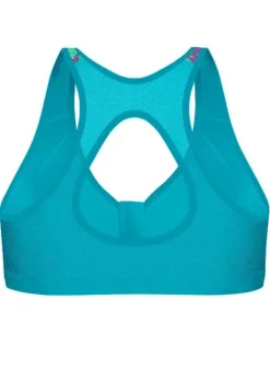 Cheap * Shock Absorber Active Zipped Plunge Bra Ocean Wave Print