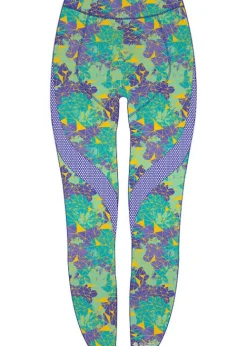 Fashion * Shock Absorber Activewear Leggings Ocean Wave Print