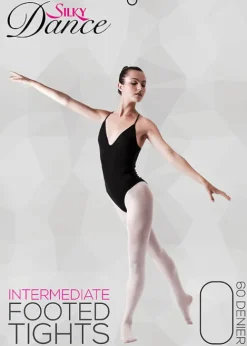New Silky Ballet Childrens Full Foot Ballet Tights