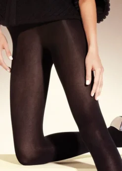 Discount Sisi Microcotton Opaque Tights Black