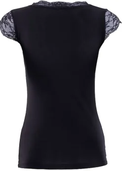 Sale Blackspade Spade Comfort Classic Lace V Neck Shirt