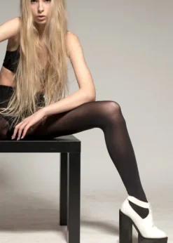 Sale Tiffany Quinn Platinum Range 40 Denier Opaque Tights Black