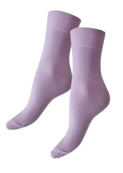 Outlet Tiffany Quinn Platinum Range Bamboo Comfort Top Socks 3Pp Mixed Plum