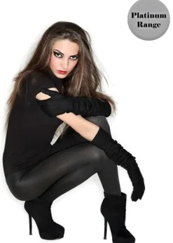 Online Tiffany Quinn Platinum Range 70 Denier Opaque Tights Black