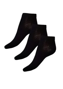 Cheap Tiffany Quinn Platinum Range Classic Trainer Socks 3Pp Black