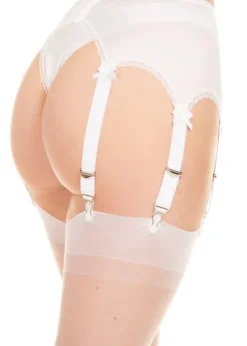 Best Vickys Nylons Oh La La Rht Seamless Stockings White