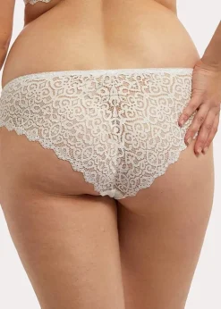 Best Sale Wolf And Whistle Ariana Everyday Lace Brief Ivory