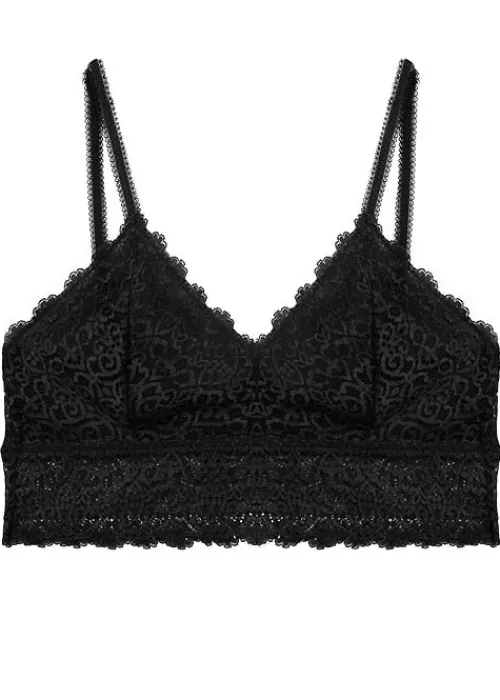 Sale Wolf And Whistle Ariana Everyday Lace Bralette Black