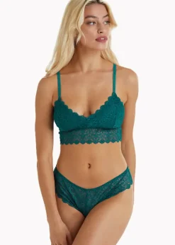 Discount Wolf And Whistle Ariana Everyday Lace Brief Teal