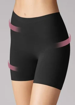 Fashion Wolford Cotton Contour Control Short Black