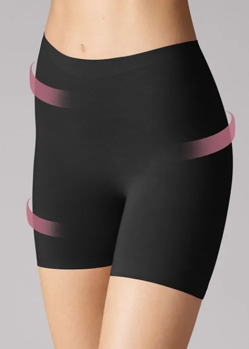 Fashion Wolford Cotton Contour Control Short Black