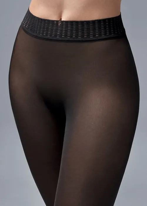 Hot Wolford Fatal 50 Seamless Tights 3 Pair Pack Black