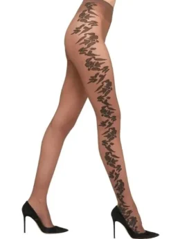 Online Wolford Flower Tights Fairly Light