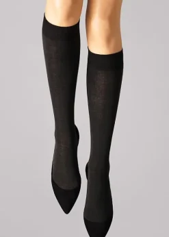 Flash Sale Wolford Merino Knee Highs Black