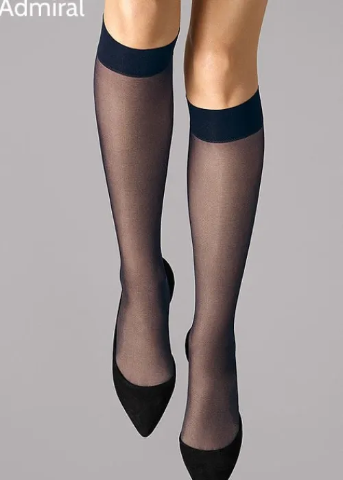 Store Wolford Satin Touch 20 Knee Highs