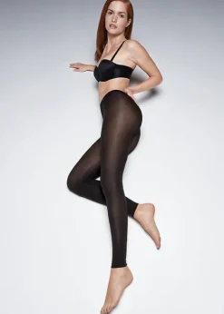 Cheap Wolford Velvet 66 Footless Tights Black